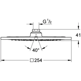 Grohe Rainshower Aqua 10" (26871000)