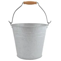 Esschert Design Altzink Eimer 5 Liter, 26,4x22,4x21,7 cm