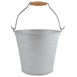 Esschert Design Altzink Eimer 5 Liter, 26,4x22,4x21,7 cm