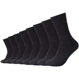 CAMANO Tennissocken 8er Pack Schwarz 47-49