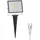 ledscom.de LED Gartenstrahler Aluminium 9,0 cm inkl. Erdspieß & Stecker weiß