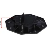 XPOtool Set 30x Stelzlager für Terrassen, 2700kg, 18-28mm, höhenverstellbare Stellfüße für Terrassendielen, Platten und Planken