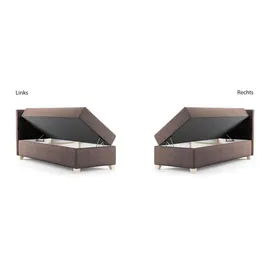 beautysofa DONNA MINI 100 x 200 cm Braun