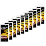 Duracell Hörgerätebatterien, Größe 312, 40 Batterien (3. Einheiten)