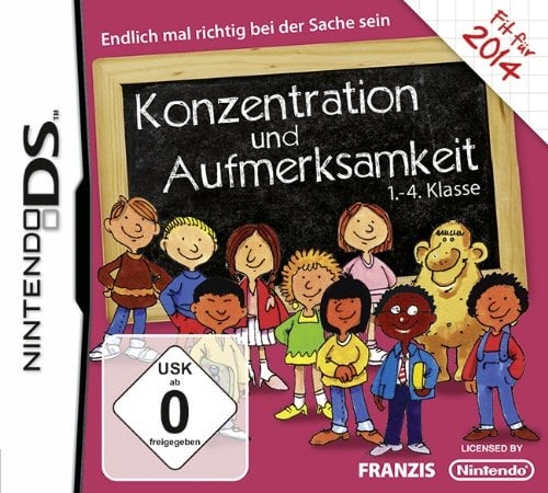 Konzentration & Aufmerksamkeit 1. - 4. Klasse 2014 - [Nintendo DS] (Neu differenzbesteuert)