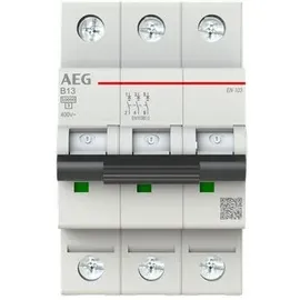 AEG Leitungsschutzschalter AC B 13A 3-polig EN103B13 400V 3TE 50-60Hz IP20