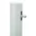 Helloshop26 Seitenmarkise 100 x 500 cm grau Polyester