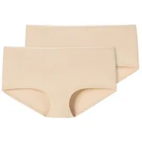 SCHIESSER Shorts 95/5 Organic Cotton in Sand | Gr.: 38