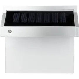 ChiliTec Hausnummernleuchte mit LED 18x16x5cm Silber
