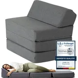 DYNMC you Schlafsessel mit Bettfunktion Klappbar - Klappsessel mit Schlaffunktion - Gäste Schlafsessel Klappbar - Sessel mit Schlaffunktion Klappmatratze Sessel - Schlafsofa Schlafsessel Gästebett