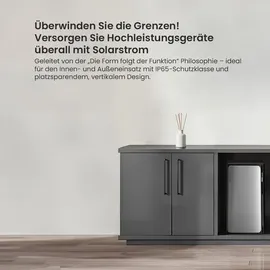EcoFlow Balkonkraftwerk Bifazial 1800 W inkl. 2 x 3840 Wh EcoFlow Stream Ultra Speicher
