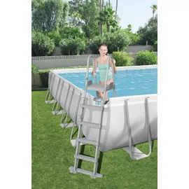 BESTWAY Power Steel Frame Pool Set 956 x 488 x 132 cm inkl. Sandfilteranlage