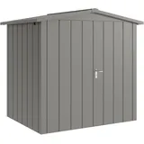 hörmann stauraumsysteme Juno Gerätehaus 2,14 x 1,66 m Grau