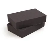 mySchaumstoff Schaumstoffplatte PU RG 26/35F Schaumstoff schwarz anthrazit 40x40 cm 9 cm