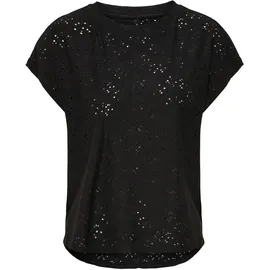 Only ONLSMILLA LIFE S/S TOP JRS NOOS Schwarz S
