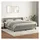 vidaXL Boxspringbett 180 x 200 cm H2 Grau