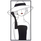 Casablanca by Gilde Wanddeko, Lady mit Hut