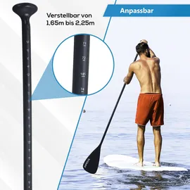 24move Doppelpaddel 230 cm schwarz