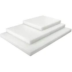 Lacor – 60405 – Küchenschneidebrett, Polyethylen, mit rutschfesten Pads, Weiß