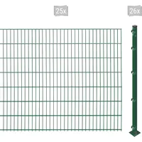 Arvotec Doppelstabmattenzaun 50 m x 143 cm Grün