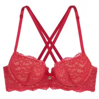 JETTE Push-up-BH Damen rot Gr.70C