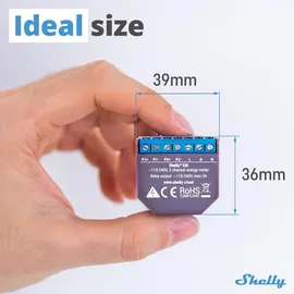 Shelly EM intelligenter Stromzähler und Schützkontrollrelaisschalter