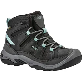 Keen Damen Circadia Mid Polar Wanderstiefel, Black/Cloud Blue, 40 EU