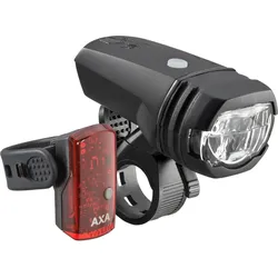 Fahrradbeleuchtungssatz led usb AXA Greenline 50 Lux EINHEITSGRÖSSE