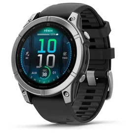 Garmin fenix E 47 mm Schwarz/Silber