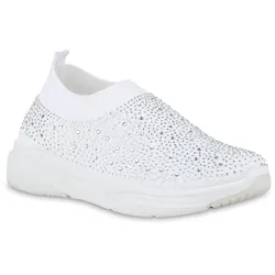 Damen Slip Ons in Weiss