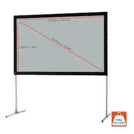 Celexon Mobil Expert 366x229 16:10 Rückprojektion