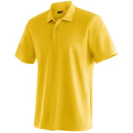 Maier Sports Ulrich Kurzarm-poloshirt - Golden Flame - S