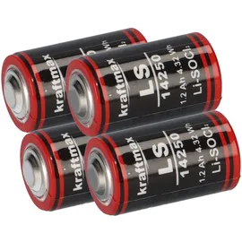WSB LS14250 1/2 AA 14250 mAh 4 St.