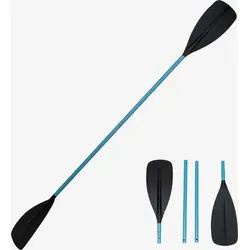 Kajak-Paddel 4-teilig 215 cm - 100 blau oxidblau|rauchschwarz No Size