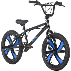 KS CYCLING Spezialfahrrad BMX Freestyle 20 Rise, Schwarz, 28