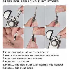 lliang Feuerzeugbenzin Windproof Flameless