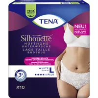 TENA Silhouette Plus L White, 10 Stück