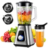 Safecourt Kitchen - Blender - Sportblender - 1000 Watt - To Go beker - Smoothie maker