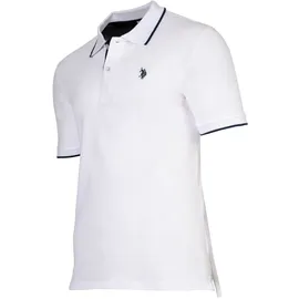 U.S. Polo Assn. Poloshirt weiß L