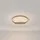 Maytoni Rim LED Deckenleuchte, Deckenlampe 2x 37W messing Ring Flurleuchte Alu D 60 cm