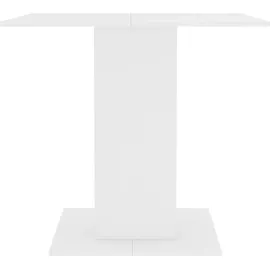 vidaXL Esstisch 80 x 75 x 80 cm weiß