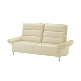 Wohnwert Einzelcouch Leder 1-Sitzer Braun