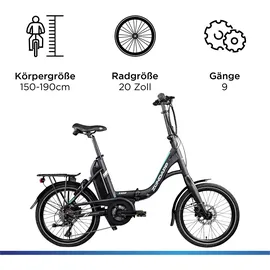Zündapp X100 20 Zoll RH 45 cm schwarz