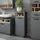 Vicco Beatrice Wäscheschrank 38 x 93 cm Grau