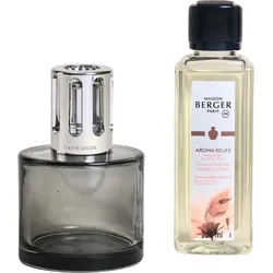 Aroma Katalytische Lampe grau mit Duft Relax