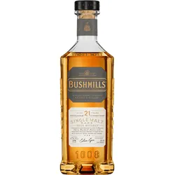 Bushmills 21 Years Old Single Malt Rare Irish Whiskey