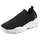 LASCANA Slip-On-Sneaker Damen Schwarz 38