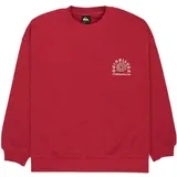 QUIKSILVER Standard Crew Pullover Rot L