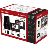 Bellcome Video-Türsprechanlage Advanced Set 2WE VKA.P2F3.T7S9.BLB04 schwarz