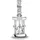 Pandora Sanduhr Silber 794140C01